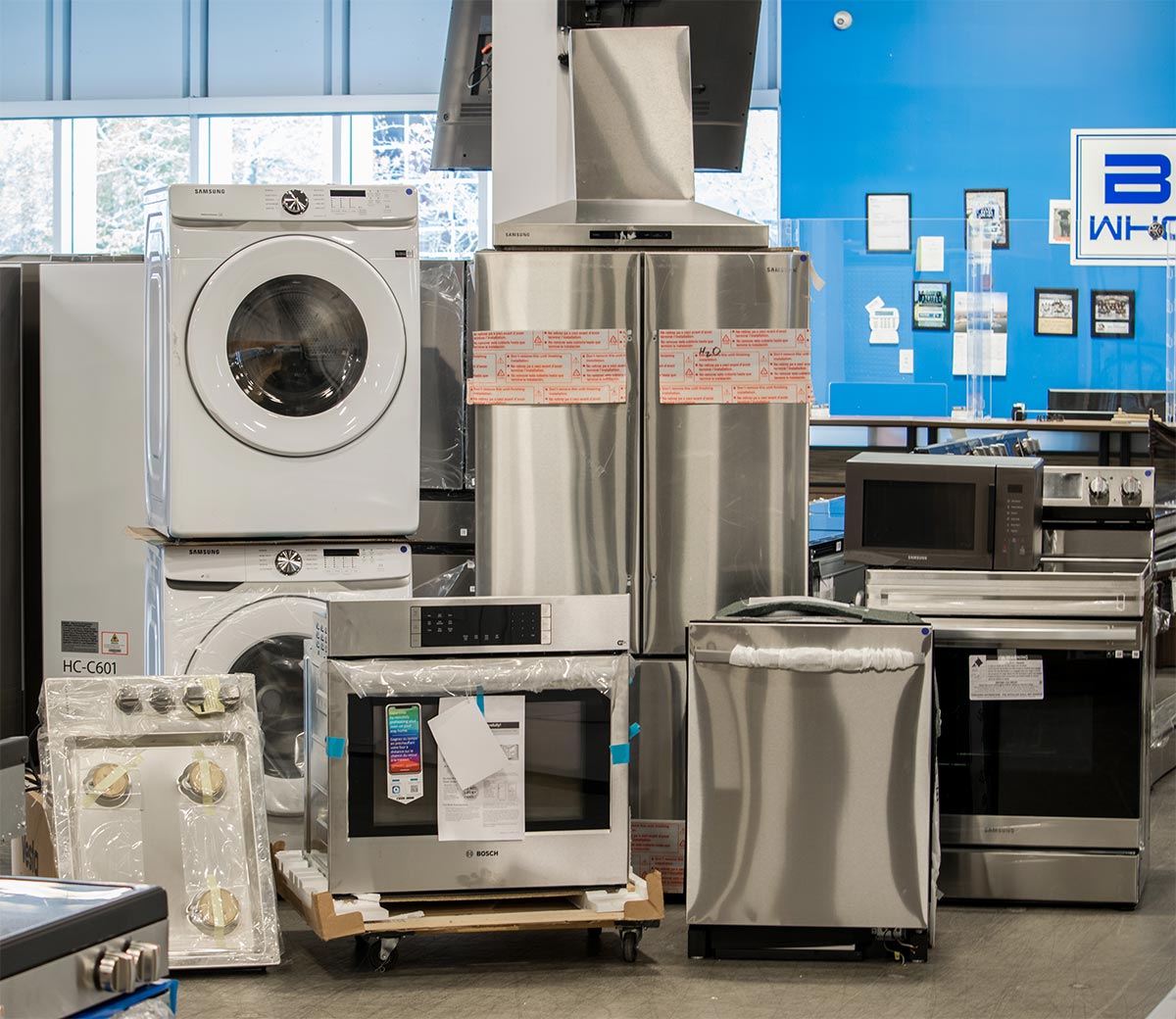 Major brand name appliances & electronics for less in Surrey, Langley and Vancouver area
